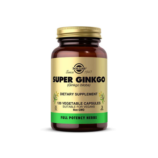 Solgar Fp Super Ginkgo 120 Vegetable Capsules