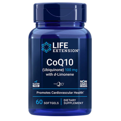 Life Extension Co Q10 (ubiquinone) with D-Limonene 100 Mg – 60 Softgels
