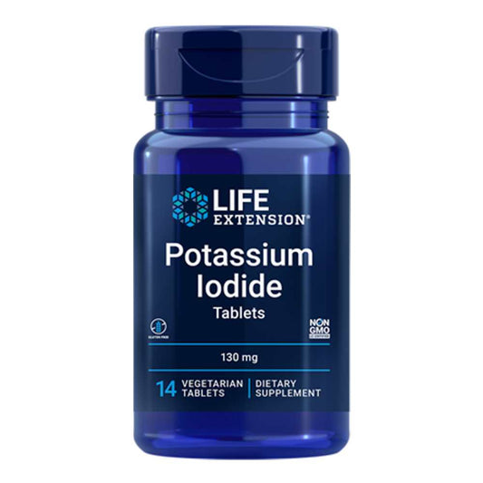Life Extension Potassium Iodide 130 Mg, 14 Vegetarian Tablets
