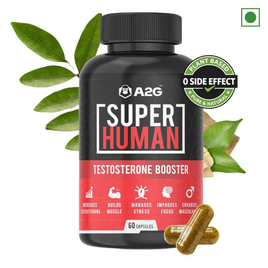 A2G Superhuman Testosterone Booster 60 Capsules