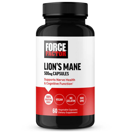 Force Factor Lion’s Mane – 60 Capsules