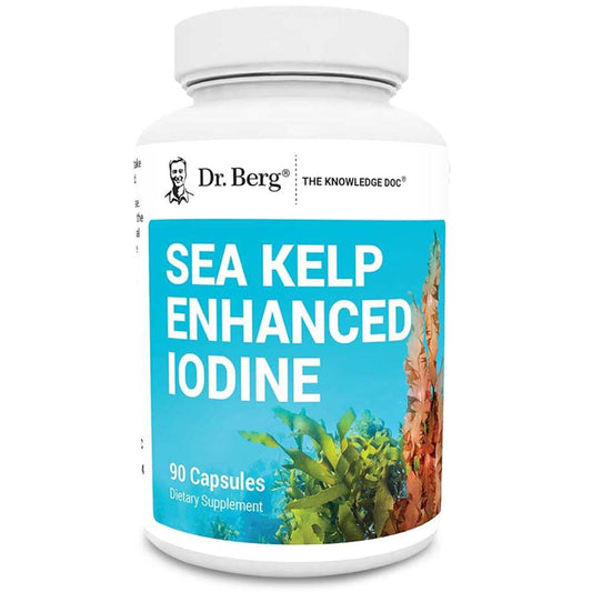 Dr. Berg Sea Kelp Iodine Supplement – 90 Capsules