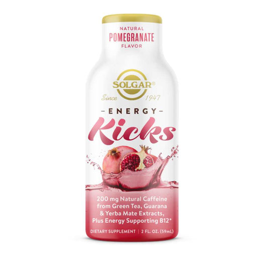 Solgar Energy Kicks – Natural Pomegranate Flavor 59ml 12 Bottles