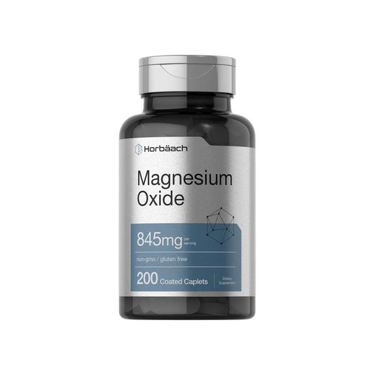 Horbäach Magnesium 845mg | 200 Coated Caplets