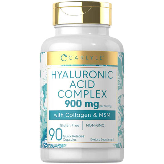 Carlyle Nutritionals Collagen with Hyaluronic Acid 900mg per serving | 90 Capsules