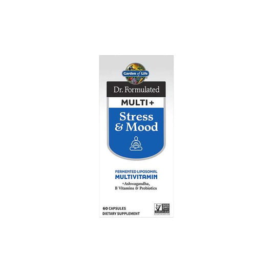 Garden of Life Dr. Formulated Multi Plus Stress and Mood 60 Capsules