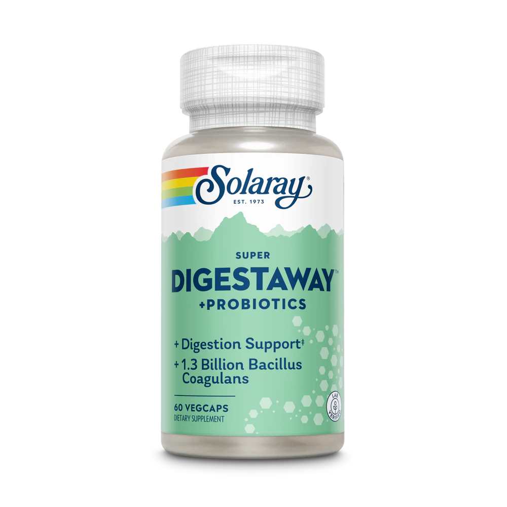 Solaray Super Digestaway + Probiotics 60 caps