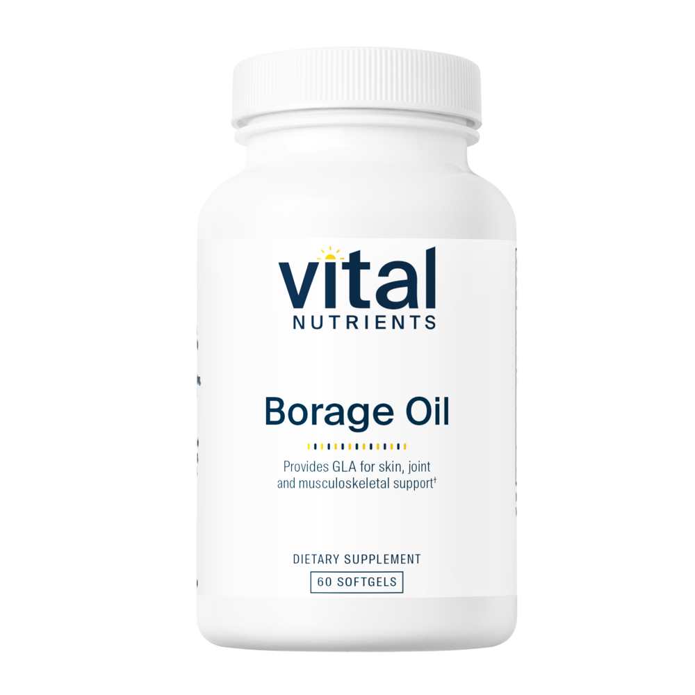 Vital Nutrients Borage Oil 60 Softgels