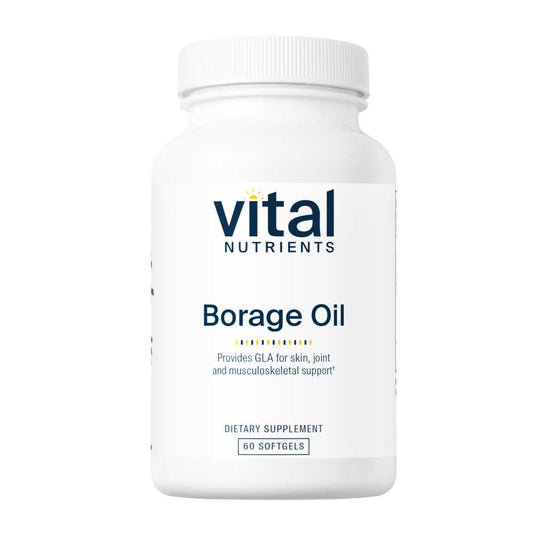 Vital Nutrients Borage Oil 60 Softgels