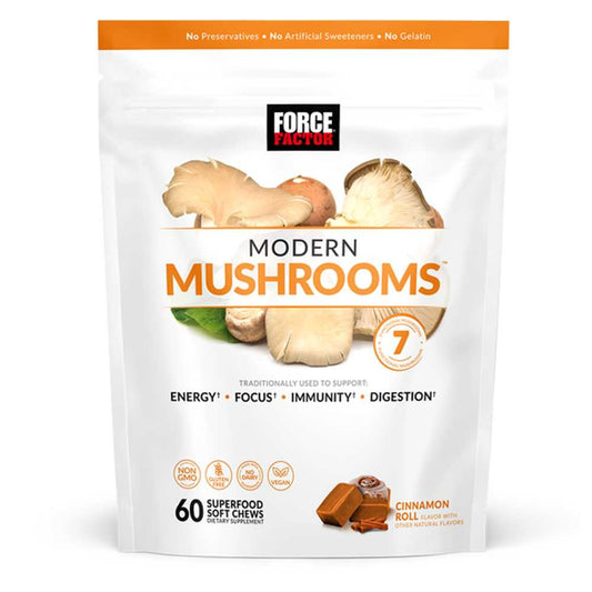 Force Factor Modern Mushrooms – 60 Soft Chews