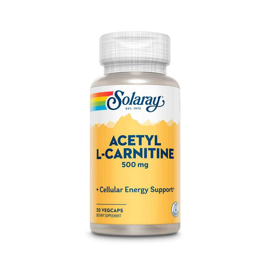 Solaray Acetyl L-Carnitine 500mg 30 Caps
