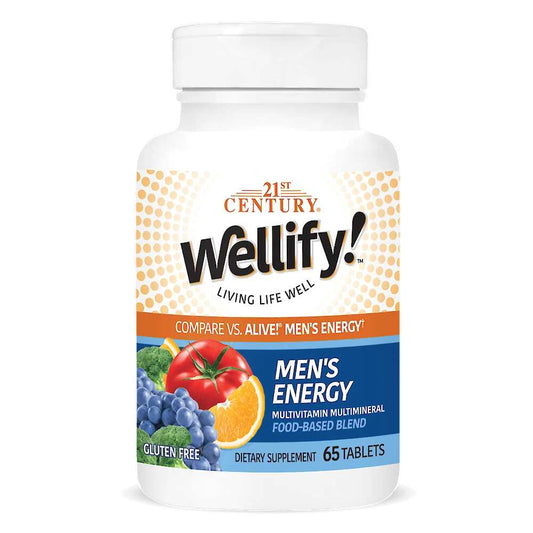 21st Century Wellify Men's Energy 65 Tabs