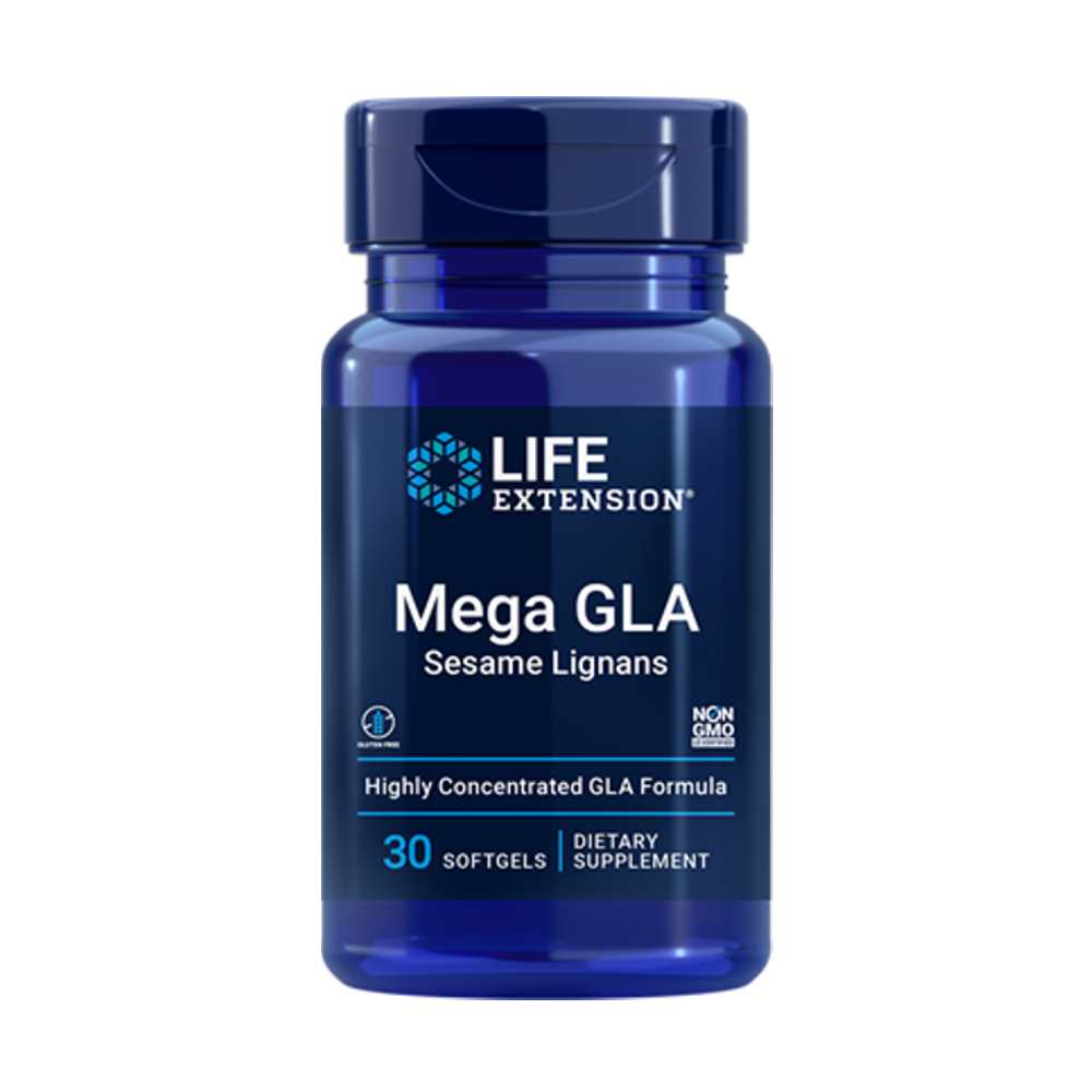 Life Extension Mega Gla Sesame Lignans 30 Softgels