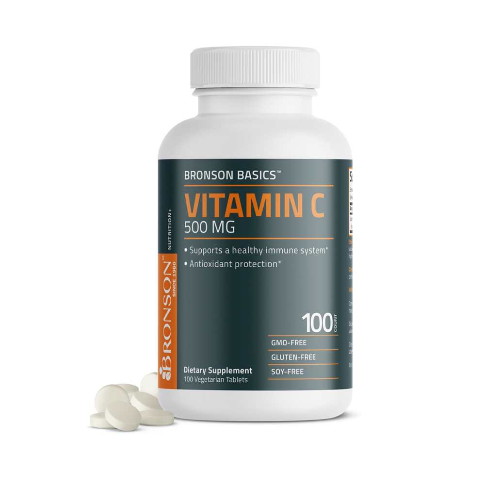 Bronson Vitamins Vitamin C 500 Mg 100 Tabs