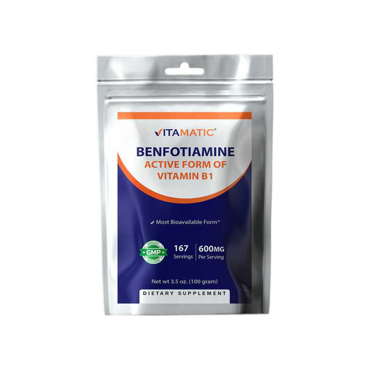 Vitamatic Benfotiamine Pure Powder 600 mg 100g