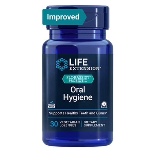 Life Extension Florassist® Probiotic Oral Hygiene – 30 Vegetarian Lozenges
