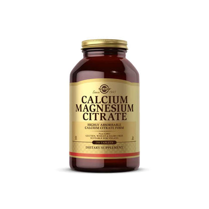 Solgar Calcium Magnesium Citrate 250 Tablets