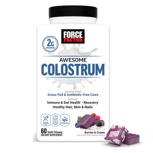 Force Factor Awesome Colostrum – 60 Soft Chews