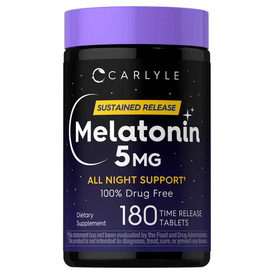 Carlyle Nutritionals Melatonin 5mg | 180 Tablets