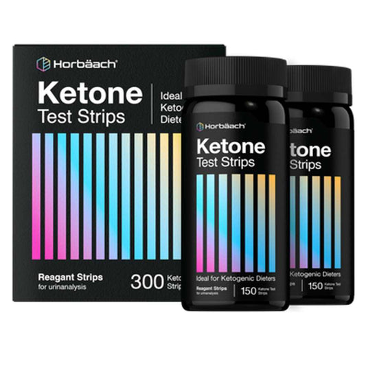 Horbäach Ketone Test Strips | 300 Count