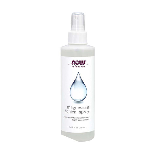 Now Foods Magnesium Topical Spray – Pure Magnesium Chloride Brine – Muscle & Joint Support – 237 M L