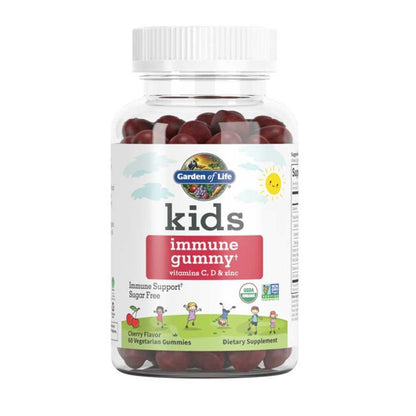 Garden of Life Organic Kids Immune Gummy† Cherry Flavor 60ct