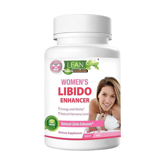 Lean Nutraceuticals Women’s Libido Enhancer – Natural Hormone Support & Vitality Booster, 30 Capsules