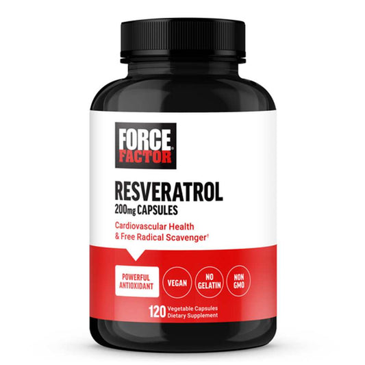 Force Factor Resveratrol – 120 Capsules