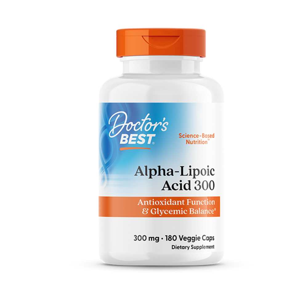 Doctor's Best Alpha-Lipoic Acid 300, 300 Mg, 180 Veggie Caps