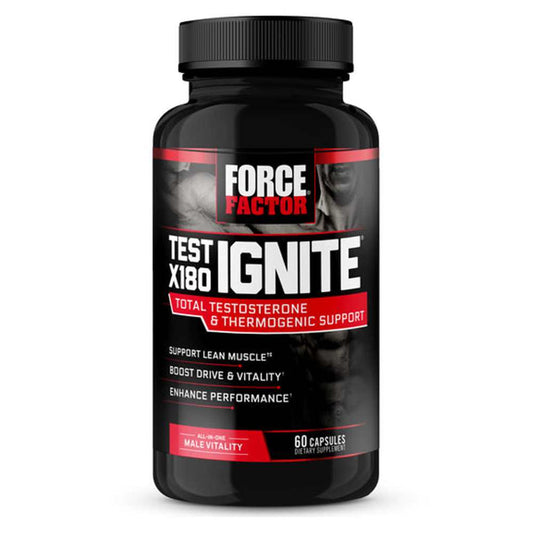 Force Factor Test X180 Ignite – 60 Capsules
