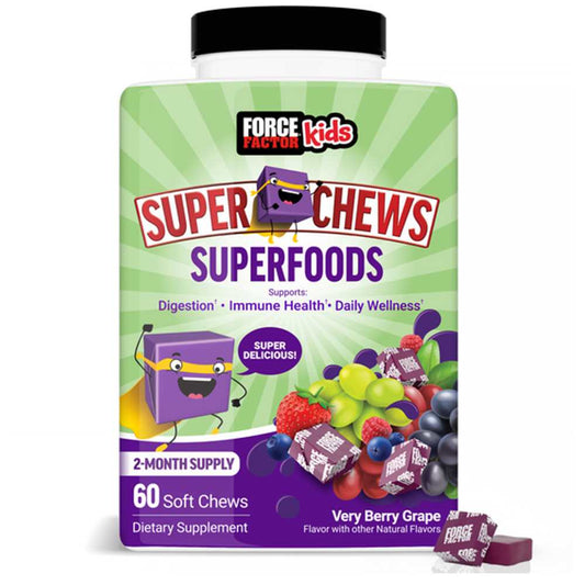 Force Factor Superfood Super Chews – 60 Soft Chews