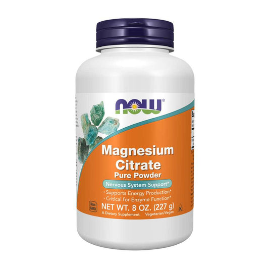 Now Foods Magnesium Citrate Pure Powder – 227g
