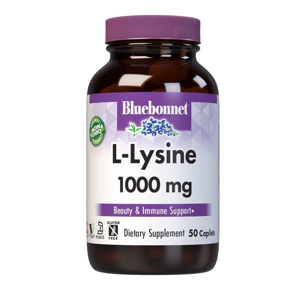 Bluebonnet Nutrition L-LYSINE 1000 mg 50 caplets