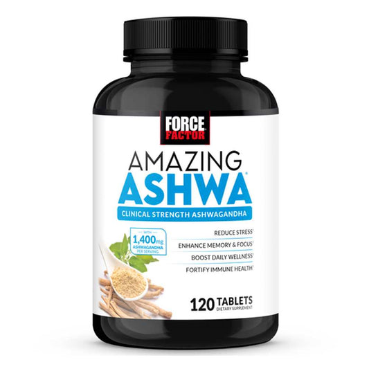 Force Factor Amazing Ashwa – 120 Tablets