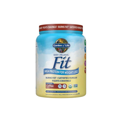Garden of Life Raw Organic Fit Protein Coffee 16.4oz (465g) Powder