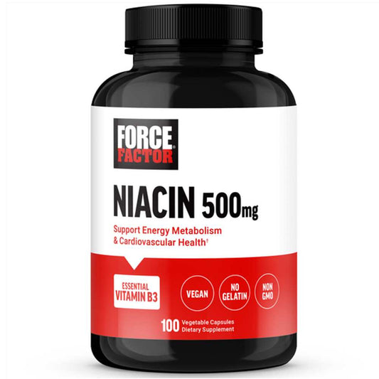 Force Factor Niacin – 100 Capsules