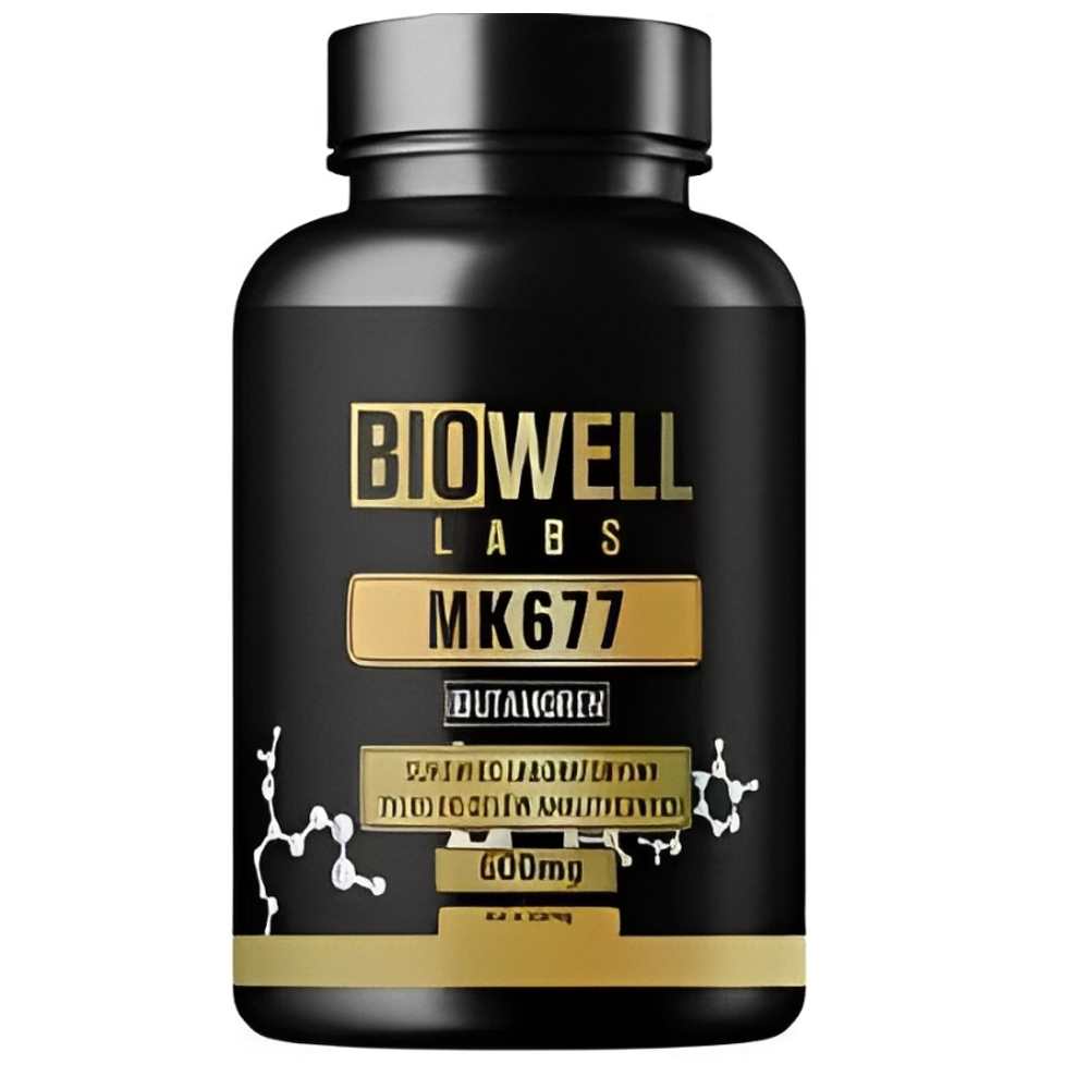 Biowell Labs Mk-677 Ibutamoren 600mg – Advanced Muscle & Growth Support Supplement