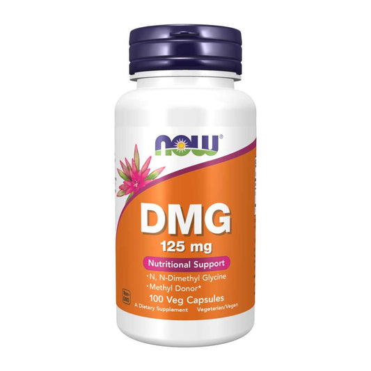 Now Foods Dmg 125 Mg – Methyl Donor & Nutritional Support – 100 Veg Capsules