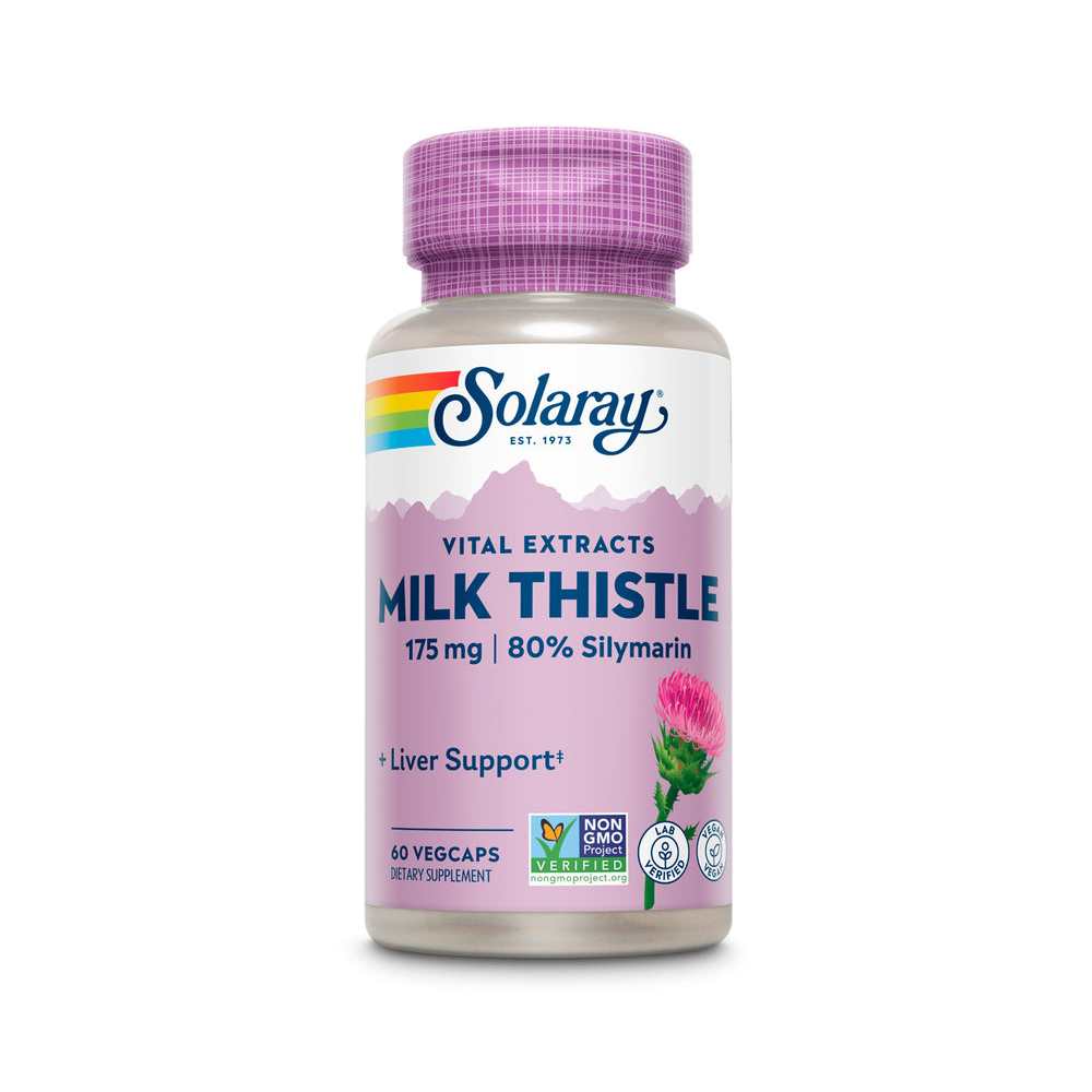 Solaray Milk Thistle Seed Extract 175mg 60 Caps