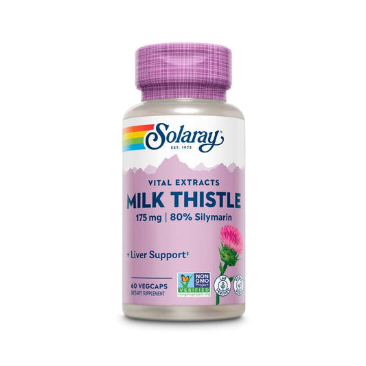 Solaray Milk Thistle Seed Extract 175mg 60 Caps