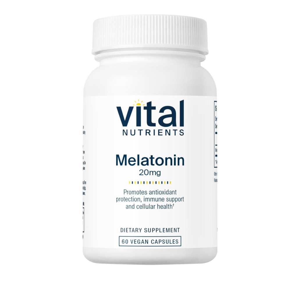 Vital Nutrients Melatonin 20mg 60 Caps