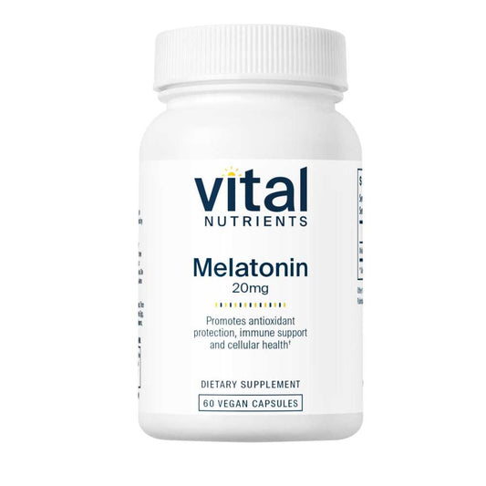 Vital Nutrients Melatonin 20mg 60 Caps