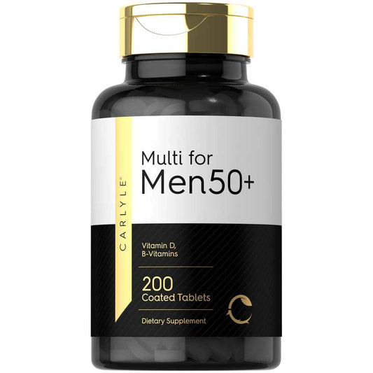 Carlyle Nutritionals Multivitamin for Men 50+ | 200 Tablets