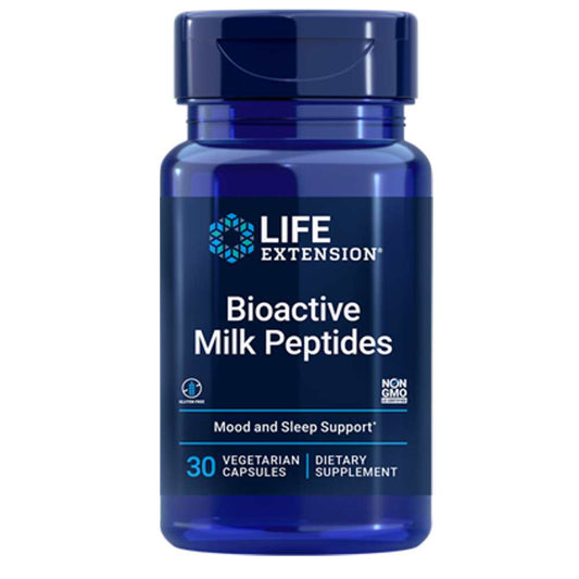 Life Extension Bioactive Milk Peptides – 30 Vegetarian Capsules