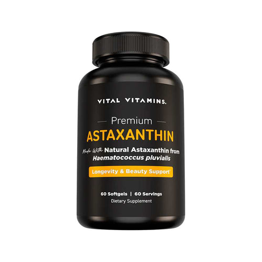 Vital Vitamins Astaxanthin 60 Softgels