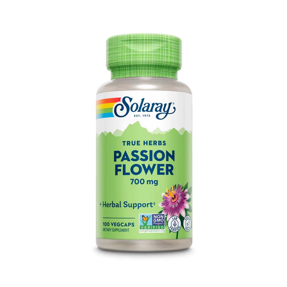 Solaray Passion Flower Aerial 700mg 100 Caps