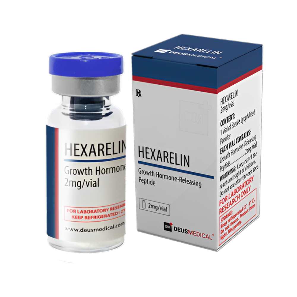 Deus Medica Hexarelin – Growth Hormone Releasing Peptide (2mg/vial)