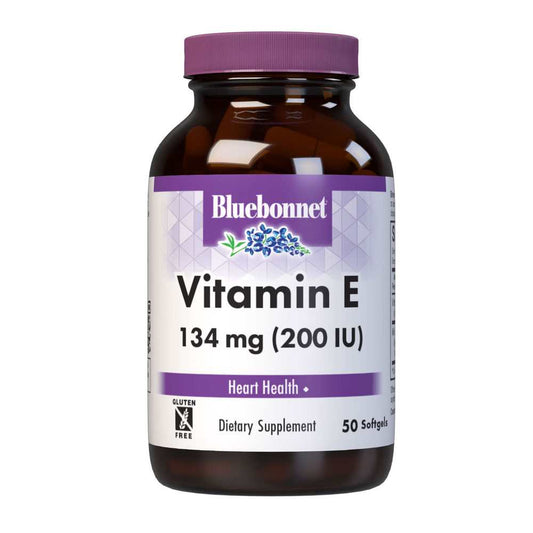 Bluebonnet Nutrition Vitamin E 134 Mg (200 Iu) 50 Softgels