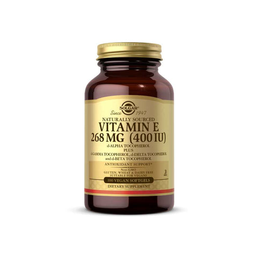 Solgar Vitamin E 268 Mg (400 Iu) Vegan 100 Softgels