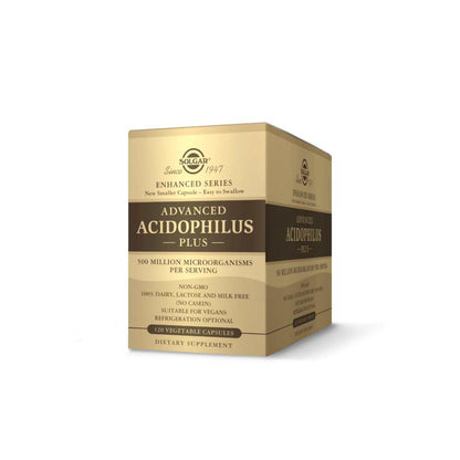 Solgar Advanced Acidophilus Plus 60 Vegetable Capsules